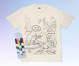 TCA - Dinosaurs - Color. Wash. Repeat - Marker Bag